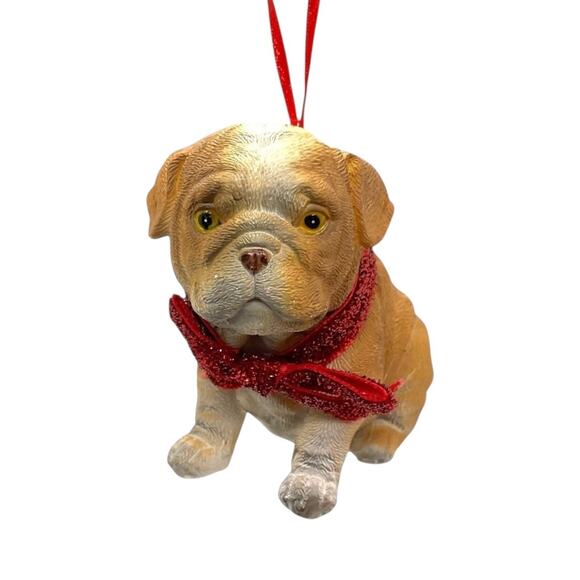 Pug Dog Christmas Ornament - Picture 1 of 4